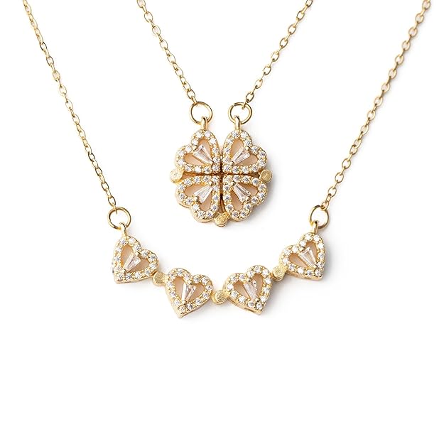 Set Trébol de la Suerte: Collar Transformable + Anillo