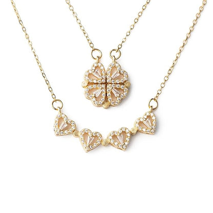 Set Trébol de la Suerte: Collar Transformable + Anillo